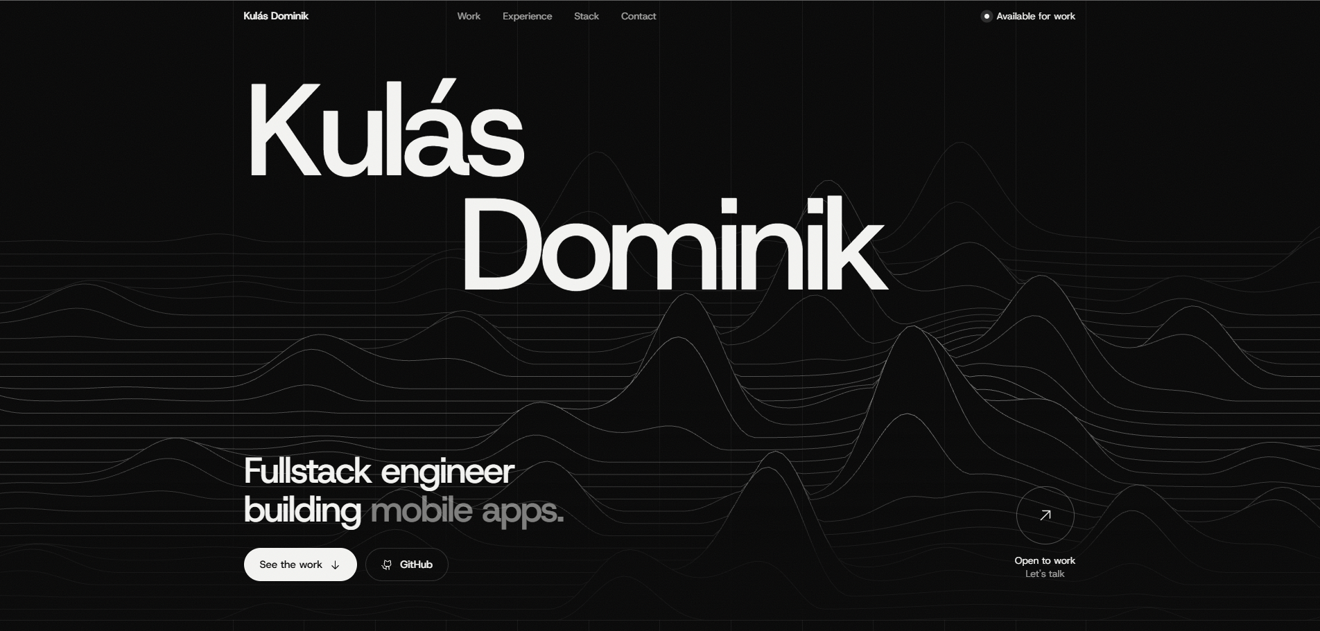 Kulas Dominik's Portfolio screenshot
